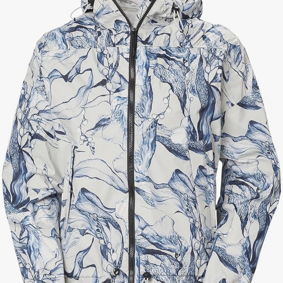 NWT Helly Hansen Women’s Esape Rain Jacket - Grey Fog Esra, Large - Picture 4 of 10